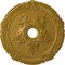 Ekena Millwork Attica with Rose Medallion (Canopies up to 4 1/2"), 26"OD x 3 3/4"ID x 1 1/2"P, Pharaohs Gold CM26ATPGS - alternate 1